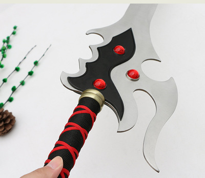 Weapon Around Li Bai Qinglian Sword Fengqiu Huang Sword Cos Animation Props Metal Wood details Picture