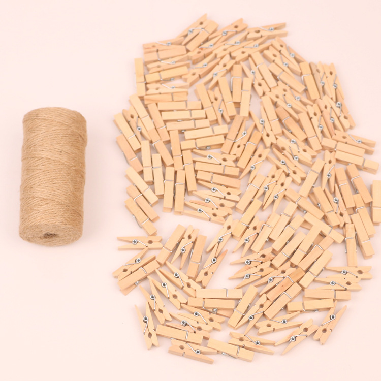 Twine Hand-Woven Diy Fine Rope Jute Retro Decoration Bundling Rope Simple Home Accessories Clothing Matching Item Picture