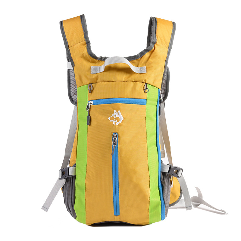 户外登山徒步包休闲运动登山包可折叠背包时尚旅行双肩包一件代发