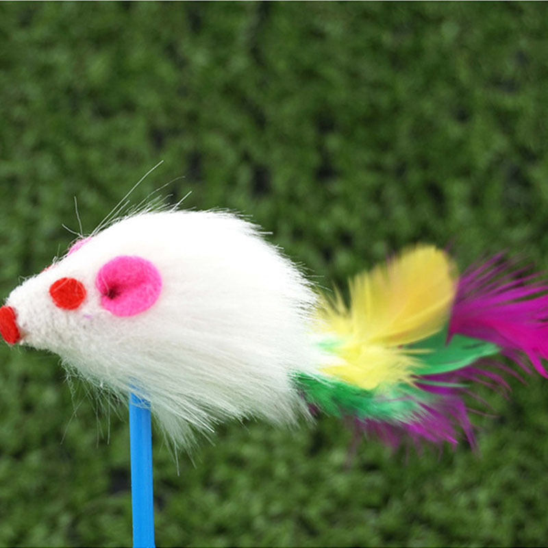 Fengpei Pet Products Factory Direct sales: Untoppling dolls, cat toys, feather mice, rocking cat toys wholesale Specification image