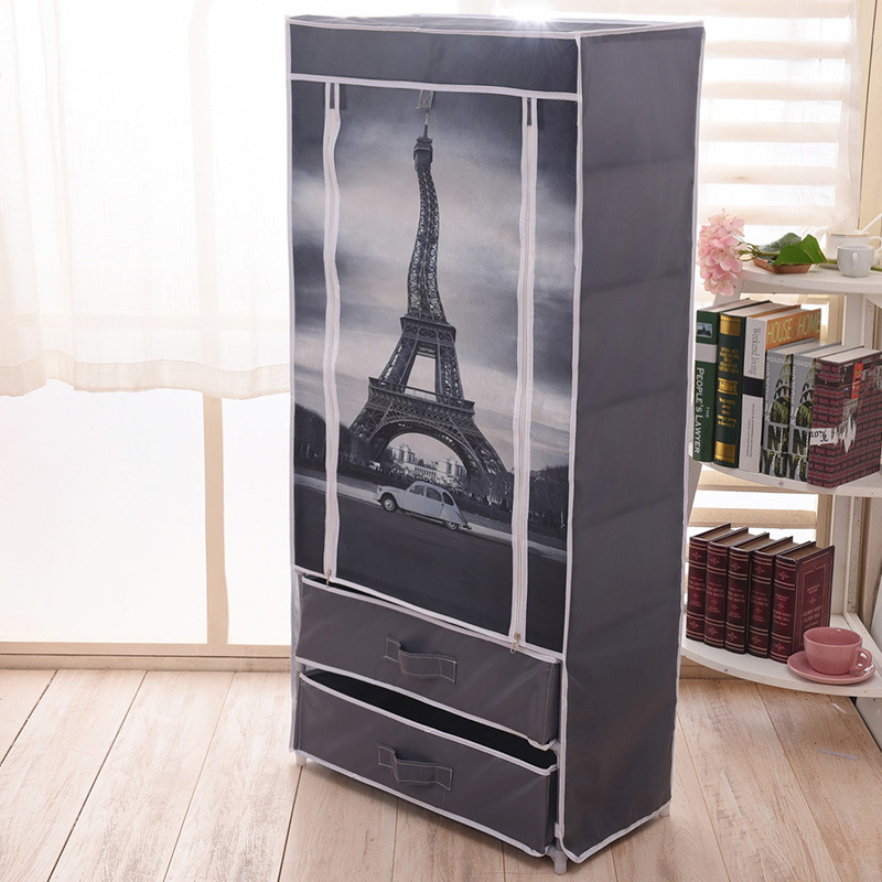 Hot seven-layer thick shoe cabinet iron tower 3D iron frame simple shoe cabinet two-person portable storage shoe rack manufacturers wholesale Application Scenario