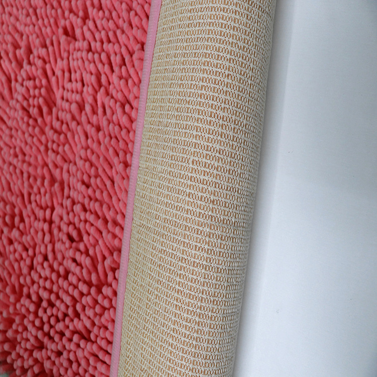 Yiwu Jietai Chenille Non-Slip Mat Bedroom Living Room Kitchen Bathroom Door Absorbent Carpet Foot Mat Solid Color Application Scenario