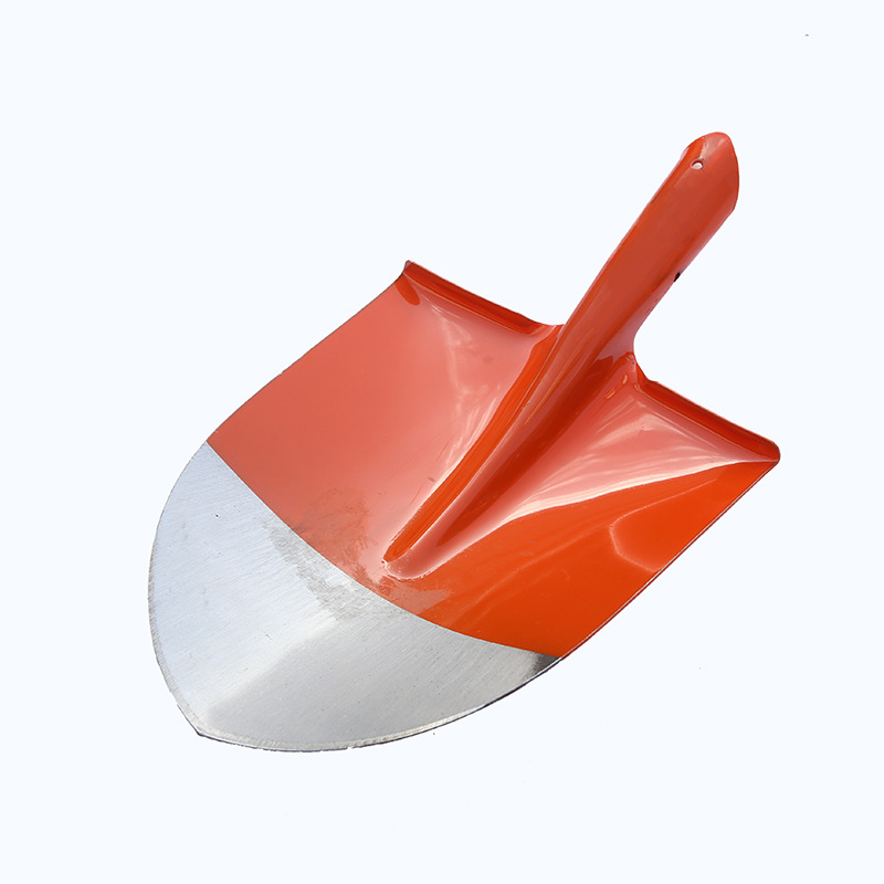 Green Tip Shovel Farm Tools Pointed Spade Wooden Handle Shovel Steel Farm Tools Steel Shovel Shovel Head details Picture
