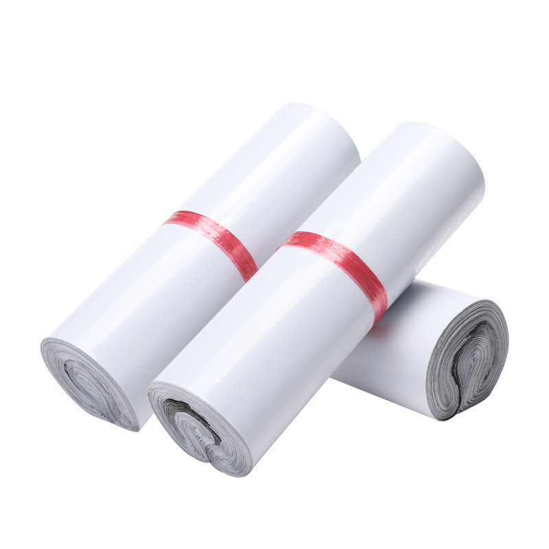Express Bag White Express Bag Thickened New Material Waterproof Bag Wholesale Packing Bag Mail Order Mail Express Bag Item Picture