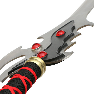 Weapon Around Li Bai Qinglian Sword Fengqiu Huang Sword Cos Animation Props Metal Wood Specification drawing