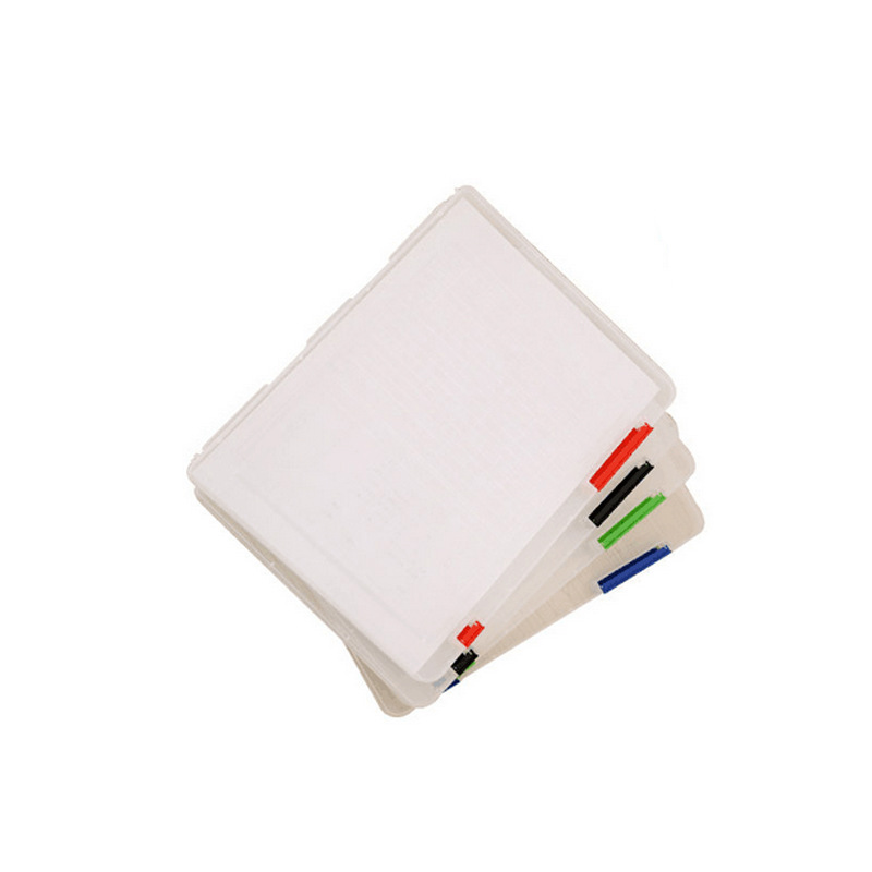 Zt 8118 Portable Folder Plastic A4 File Storage Box Transparent Sorting File Box Shipped From Stock Item Picture