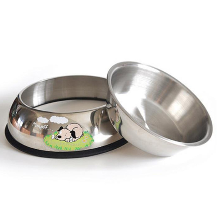 We supply stainless steel pet bowls, pet food utensils, pet supplies, dog bowls and cat bowls Specification image