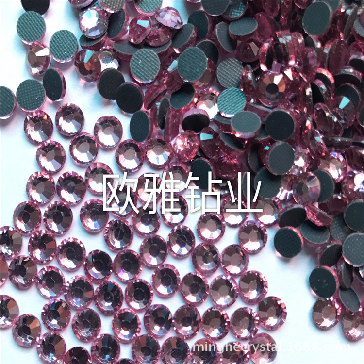 Manufacturers Direct Sales Of Middle East Drill Clothing Accessories Dmc Hot Drill 【 Light Powder Lt.rose】 Specification drawing