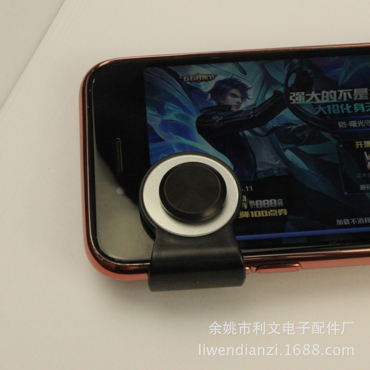 High-end snap-on multi-color joystick for mobile game controllers, a super strong fixed positioning tool pic 15