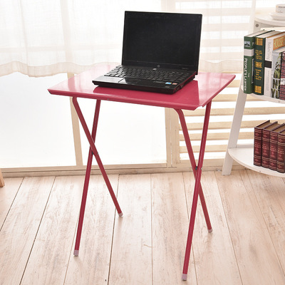 Home Laptop Computer Table Simple Foldable Small Desk Dormitory Lazy Desk Learning Table Manufacturers Wholesale