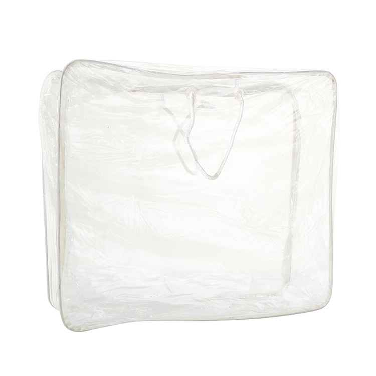 Foreign trade pvc blanket packaging bags, non-woven fabric bags, transparent plastic home textile packaging bags details Picture