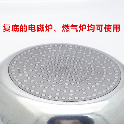 Thickened Aluminum Single Handle Milk Pot Porridge Pot Cooking Noodle Juice Pot Snow Pan Non-Stick Pan Pan Korean Instant Noodles details Picture