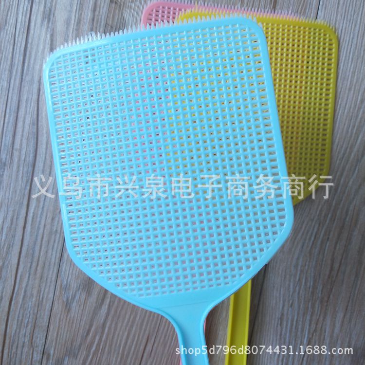 【 Zone 1-8 】601 Spiny Fly swatters, 10 bundles, 1000 yuan per box, 1 yuan plastic fly swatters, new material thickened fly swatters, fly and mosquito repellent products, free gifts, 1 yuan street goods Specification image