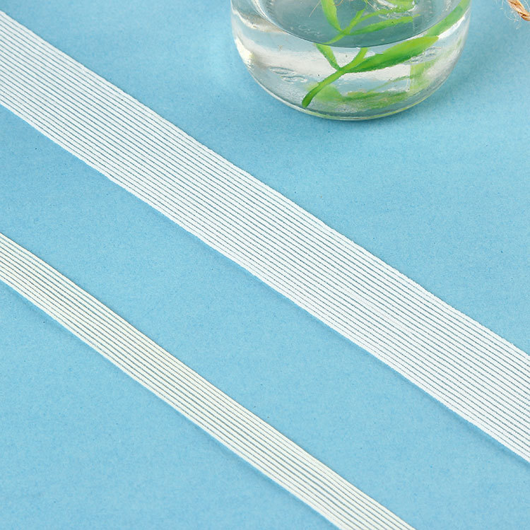 Elastic Transparent Elastic Band Fish Silk Ultra-Thin Hook Edge Waistband Elastic Band Hair Accessories Elastic Band Specification drawing