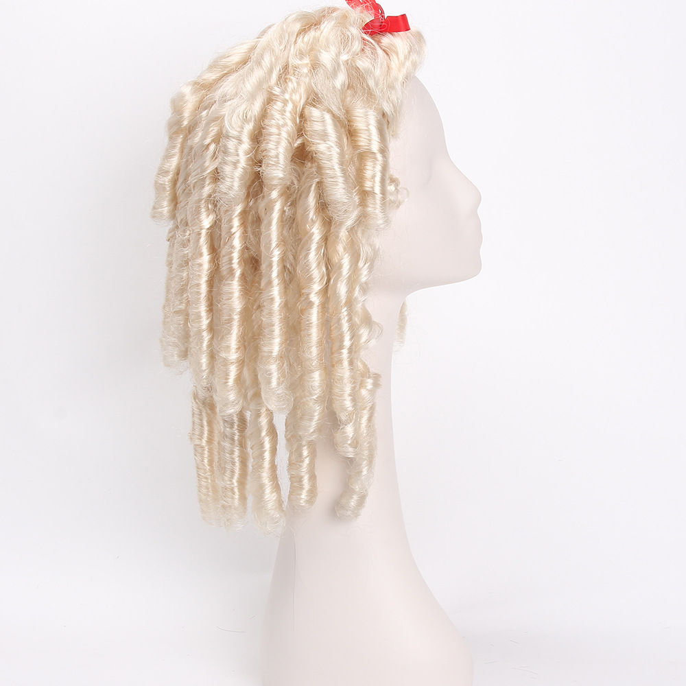 Newlook IMG-0316 New fashion Long Hair wig Festival Wig Instructor wig details Picture