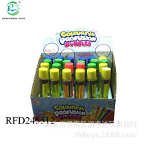Factory wholesale small test tube blowing bubble water bubble pen blowing bubble toy new peculiar pen shape bubble water