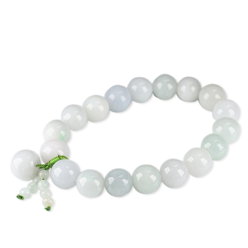 Natural A-grade jade PI Xiu bracelet, 10mm jade round bead women's pendant bracelet, factory direct sales Item Picture