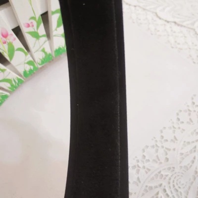 Black Simple Wide Headband 1.5 2 2.5 3 4Cmdiy Accessories Fully Wrapped Cloth Headband Semi-Finished Hair Accessories Specification drawing
