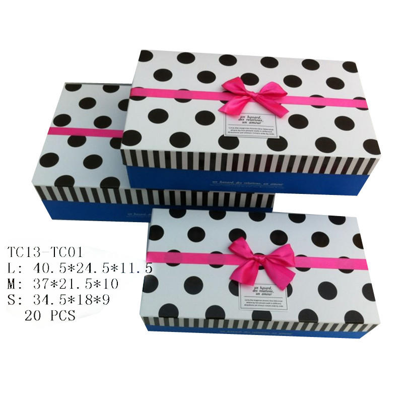厂家供应时尚礼品盒 简单大方商务礼物盒 纯色圣诞礼品包装盒现货详情图4
