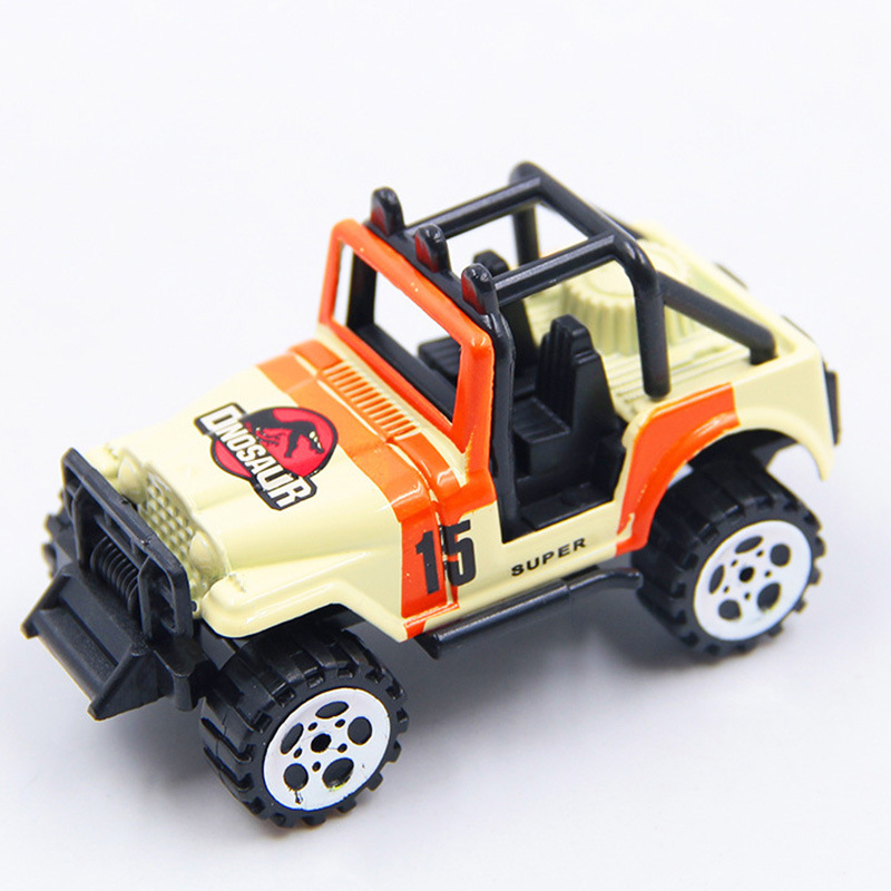新款合金车套装 玩具汽车套装 车模型 合金模型 儿童玩具 滑行车详情图2