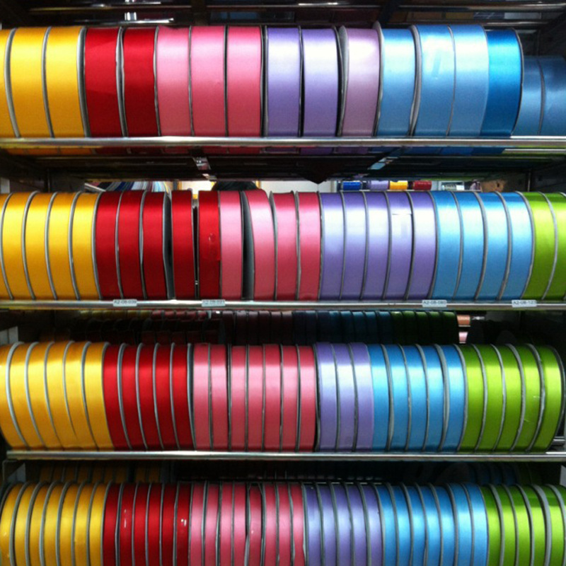 10-point double-sided widened polyester tape for clothing and accessories, polyester webbing in stock and wholesale, bright polyester webbing supply details Picture