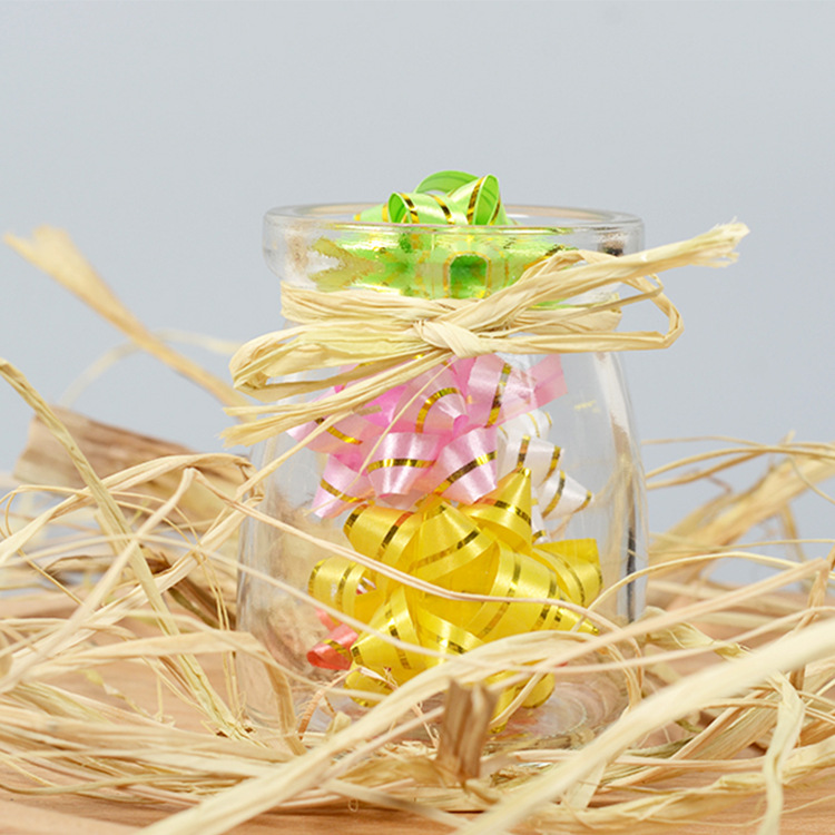 Factory direct sales of original ecological naturally grown raffia grass, creative diy coasters, wristbands, and raffia grass paper ropes Item Picture