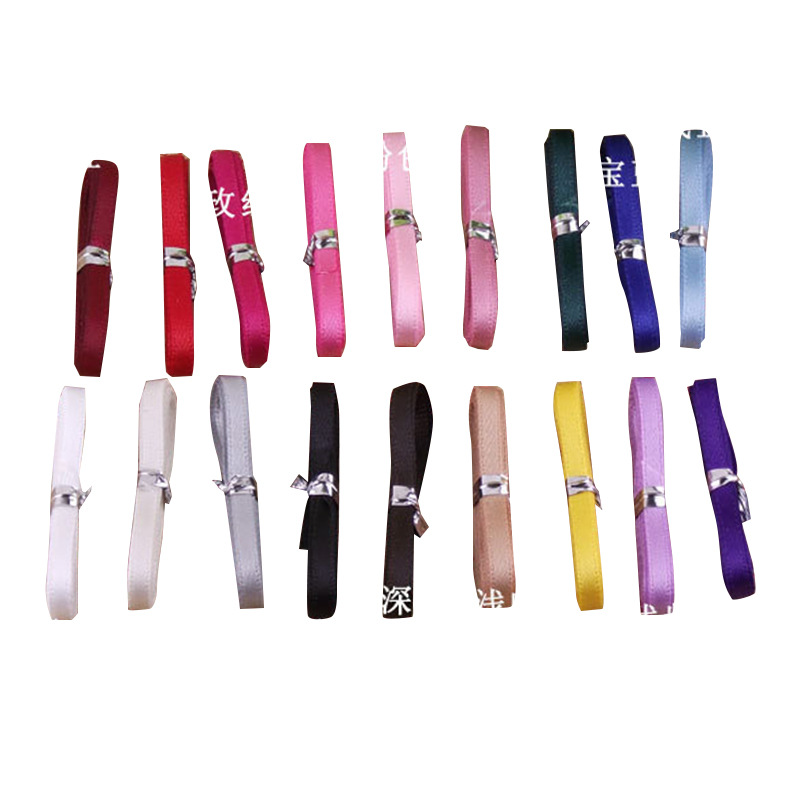 Popular Color Polyester Ribbon High Light Color Reflective Polyester Ribbon 2 Separate Ribbon Wedding Supplies Wholesale Item Picture