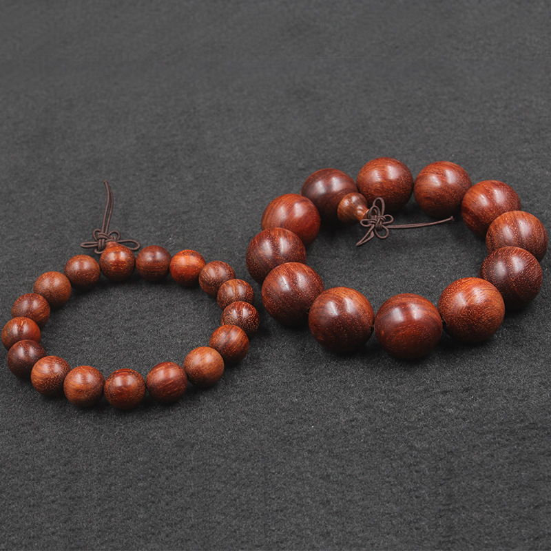 Factory direct sales of African rosewood Buddhist prayer beads bracelets, hand-polished rosewood 6-20mm men's and women's bracelets and jewelry wholesale Specification image