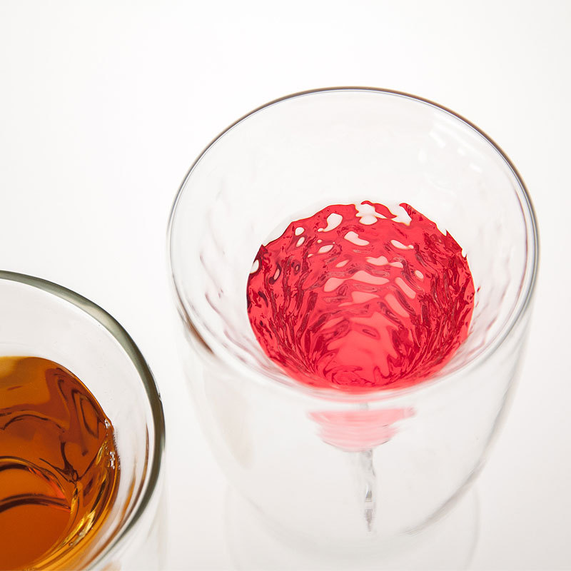 玻璃洋酒杯/双层威士忌杯/玻璃造型杯产品图