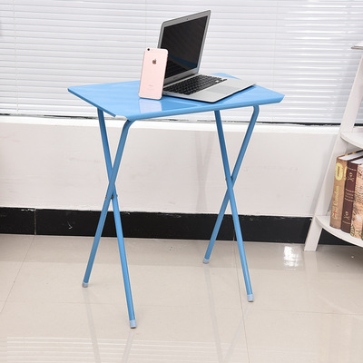 Home Laptop Computer Table Simple Foldable Small Desk Dormitory Lazy Desk Learning Table Manufacturers Wholesale Application Scenario