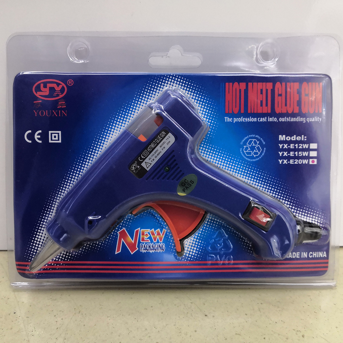 友鑫蓝色20/自带开关/不漏胶不倒胶产品图