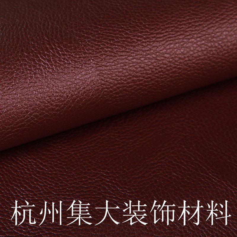 Manufacturer spot wholesale PVC PVC leather litchi pattern soft bag home background wall decoration leather hard bag leather Item Picture