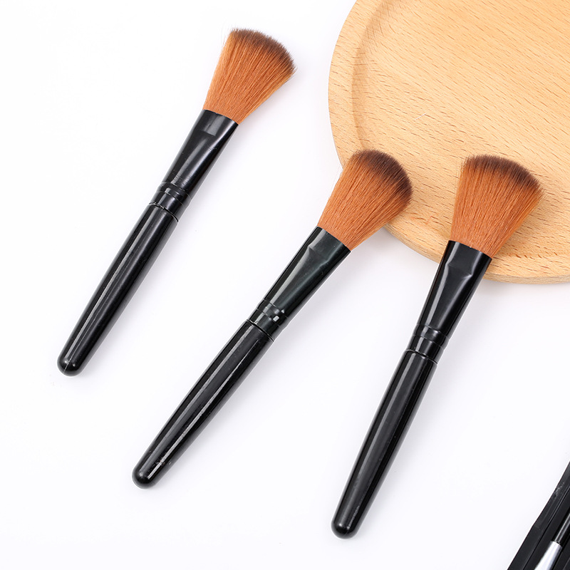 Manufacturers Wholesale Single Makeup Brush Fiber Brush Makeup Uniform Powder Powder Setting Foundation Brush Beauty Makeup Tools