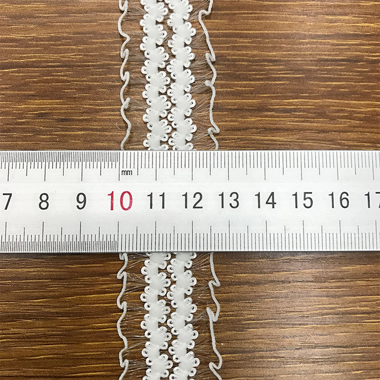 Manufacturers Direct Sales Clothing Fish Silk Elastic Ribbon Elastic Ribbon Clothing Accessories Elastic Ribbon Wholesale Application Scenario