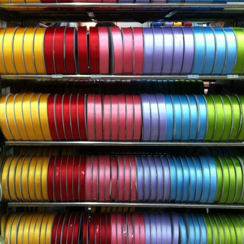 3 Points Ribbon Fine Edge Polyester Ribbon Diy Handmade Bow Polyester Ribbon Clothing Clothing Color Ribbon Wholesale Specification drawing