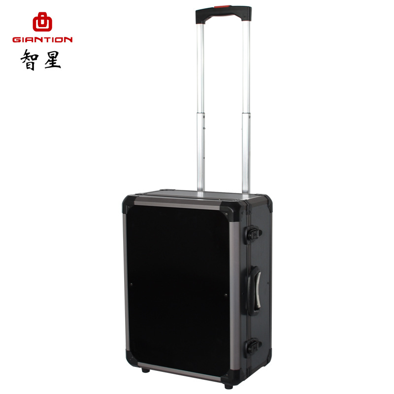 智星GIANTION 多功能拉杆箱铝合金工具箱 仪器箱铝合金航空箱