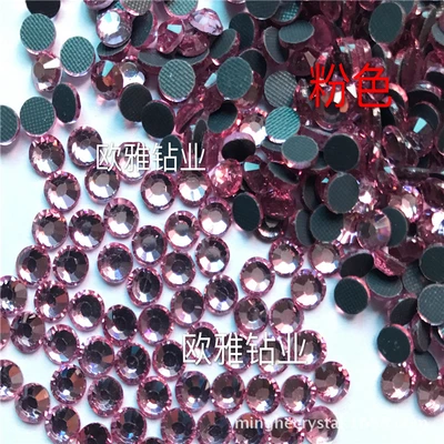 Manufacturers Direct Sales Of Middle East Drill Clothing Accessories Dmc Hot Drill 【 Light Powder Lt.rose】