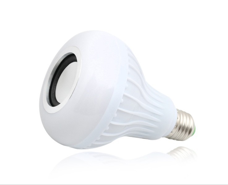 Smart Bluetooth music bulb led seven-color Bluetooth speaker bulb e27 wireless with remote control audio bulb Item Picture