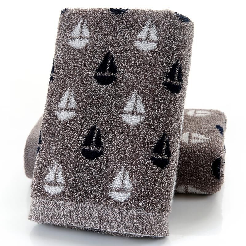 Smooth Sailing New * Cotton 32 Ab Yarn High-Grade Towel Face Wash Bath Household Thick Absorbent Soft Face Towel details Picture