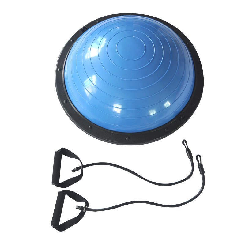 厂家pvc加厚防爆波速球 半圆瑜伽球bosbu平衡球健身球详情图5