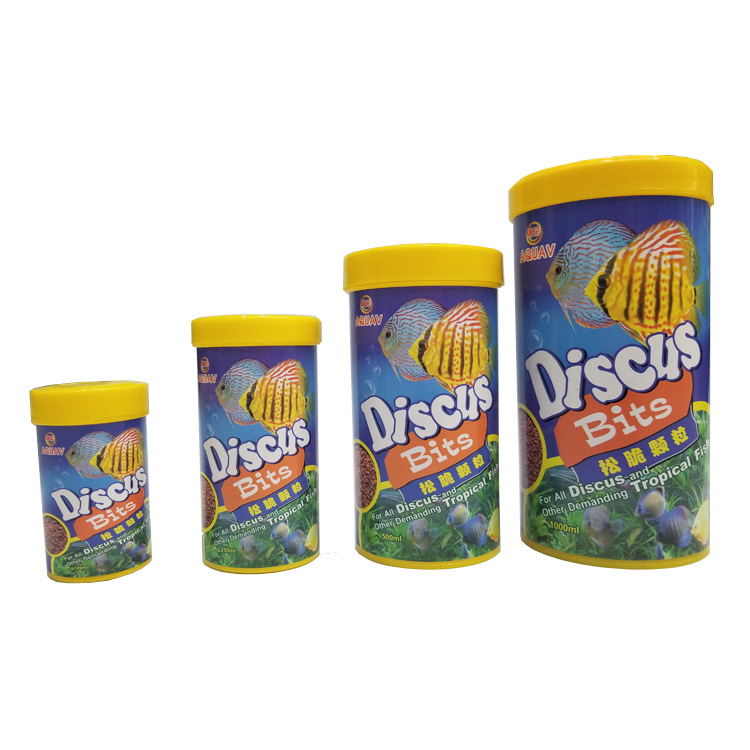Venta al por mayor baojie Discus Bits crujiente granular comida de pescado alimentación de peces granular alimentación de peces peces Item Picture