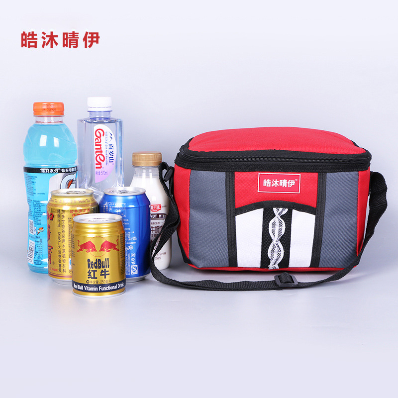 2023 New style insulated bags, Oxford fabric waterproof lunch boxes, multi-functional bento boxes, outdoor camping bags, takeout ice packs, insulated bags, meal packs, ice packs, insulated bags, camping boxes, catering insulated boxes details Picture