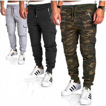 ebay Europe and the United States Spring and autumn new men's fitness pants sports pants striped fold casual pants men