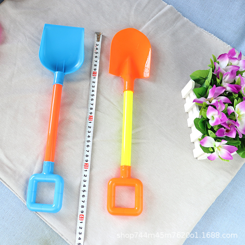 Manufacturers direct sales of children's beach shovels baby sand shovels plastic beach shovels dredging shovel local play water toys details Picture