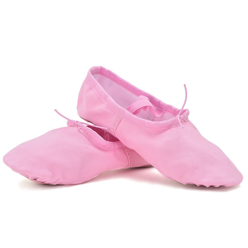 Children's dance shoes, women's soft-soled practice shoes, adult cat paw shoes, girls' and children's body shape shoes, ethnic ballet shoes, yoga shoes Specification image