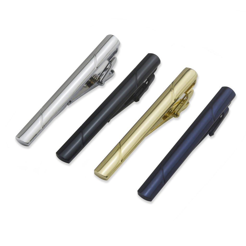 Tie clip Men silver gold copper stainless steel can add logo Amazon Business wedding JOVAN Specification drawing
