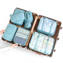 Cross-border travel storage bag Luggage Underwear shoes bundle pocket Travel storage bag Clothing clothing storage bag set