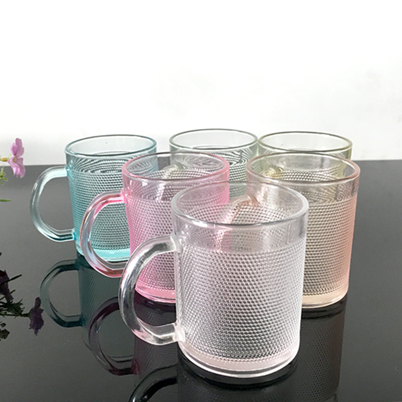 Factory wholesale of six-piece wedding gift sets with rose relief glass water cups and rose cups Application Scenario