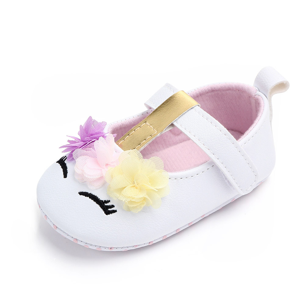 Little Flower Cartoon Baby Princess Shoes, Baby soft-soled anti-slip walking shoes, Baby Shoes 2067 Item Picture