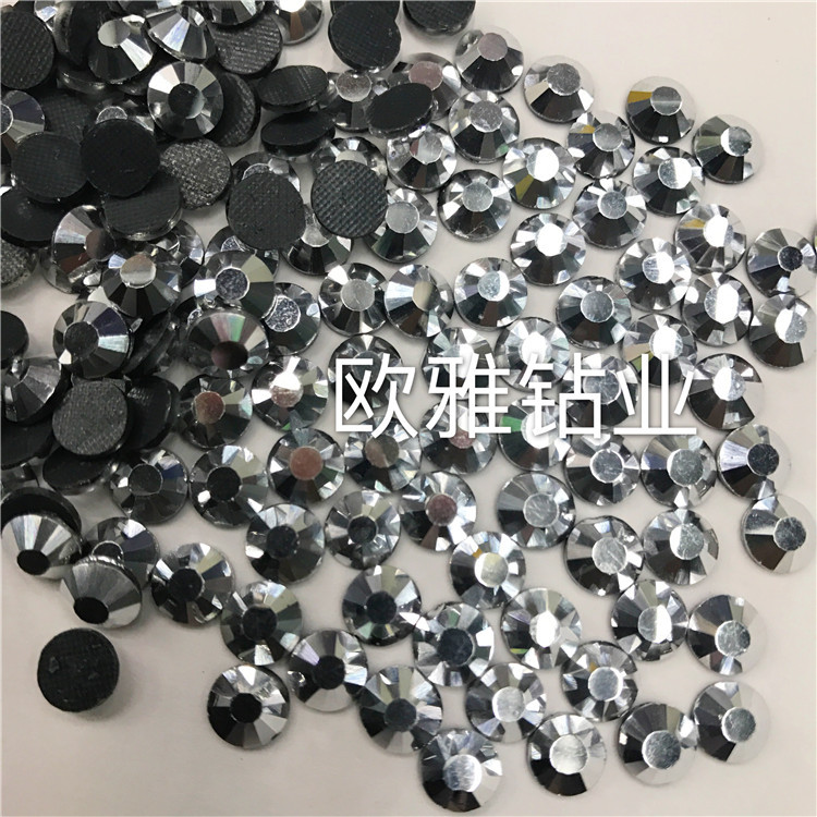 厂家中东钻 服装辅料 DMC烫钻【矿银 Silver Hematite】